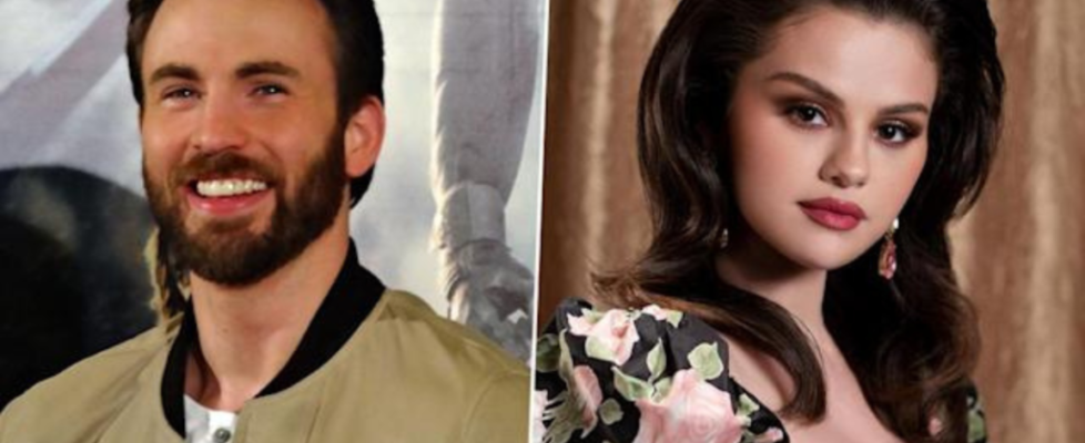 Chris Evans and Selena Gomez