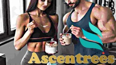Models taking SoYin meal replacement Shakes from Ascentrees Malaysia (illustration)