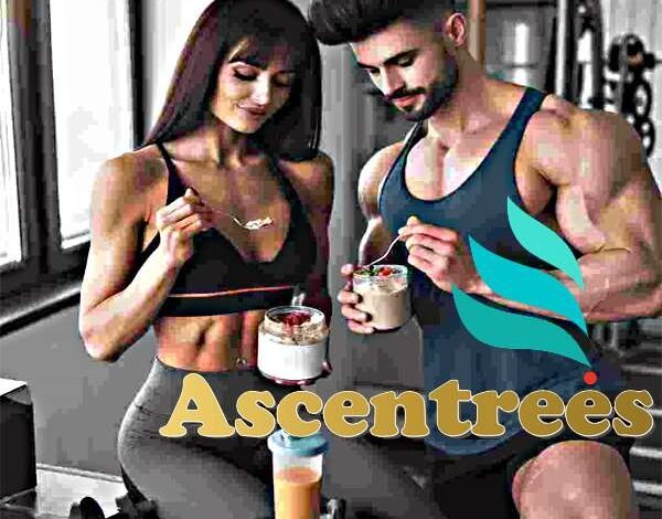 Models taking SoYin meal replacement Shakes from Ascentrees Malaysia (illustration)