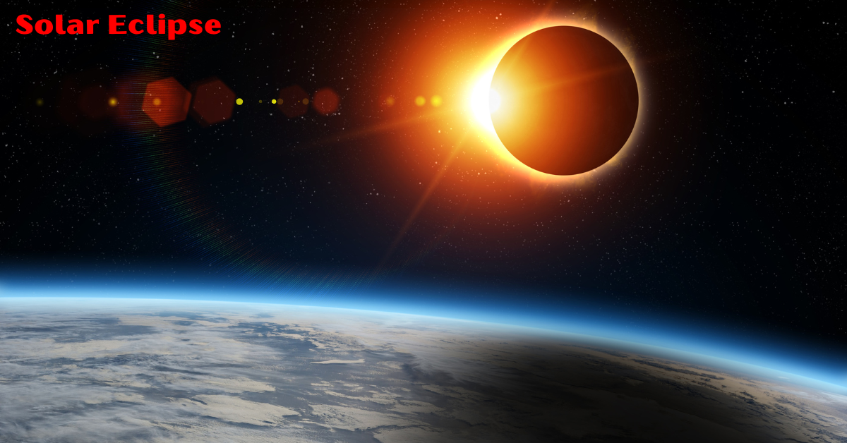 Image showing a solar eclipse with text "Eclipse 2024: All About It"