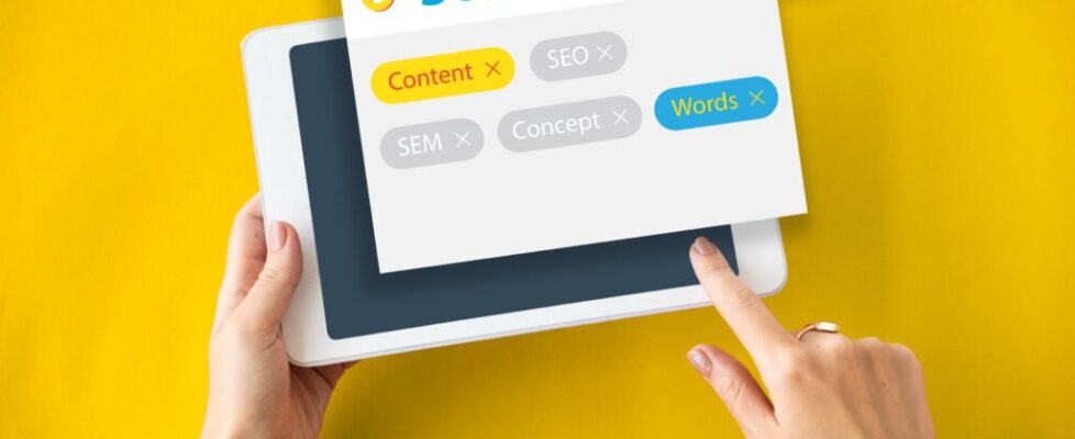 keyword seo content website