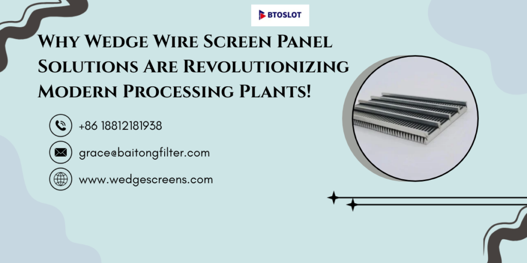 Wedge Wire Screen Panel